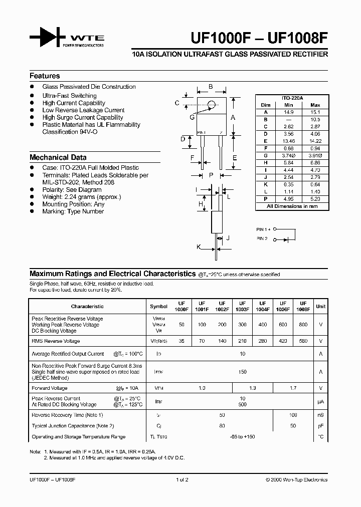 UF1000F-UF1008F_1753837.PDF Datasheet