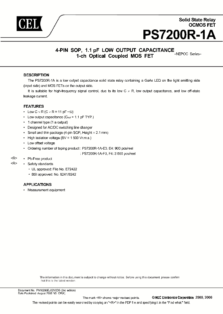 PS7200R-1A-F3-L-A_1760192.PDF Datasheet
