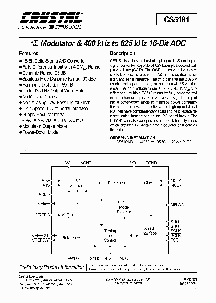 CS5181-BL_1781210.PDF Datasheet