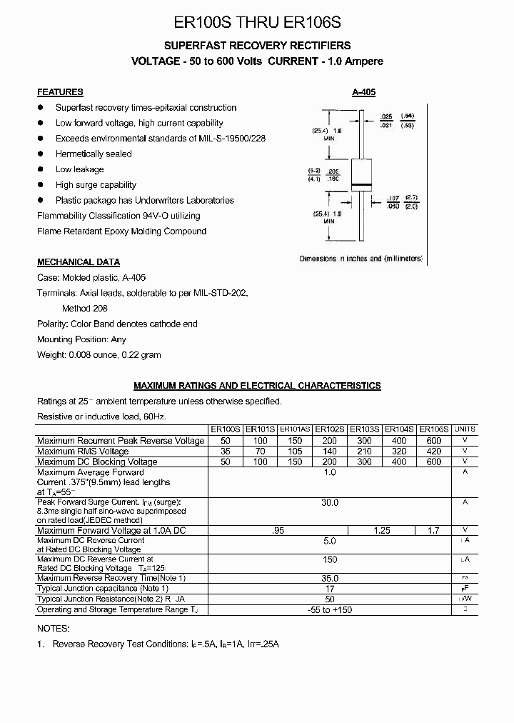 ER103S_1796510.PDF Datasheet