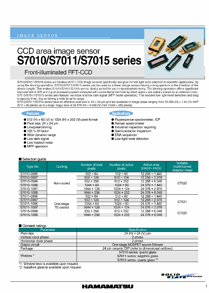 S7011-0907_1799715.PDF Datasheet