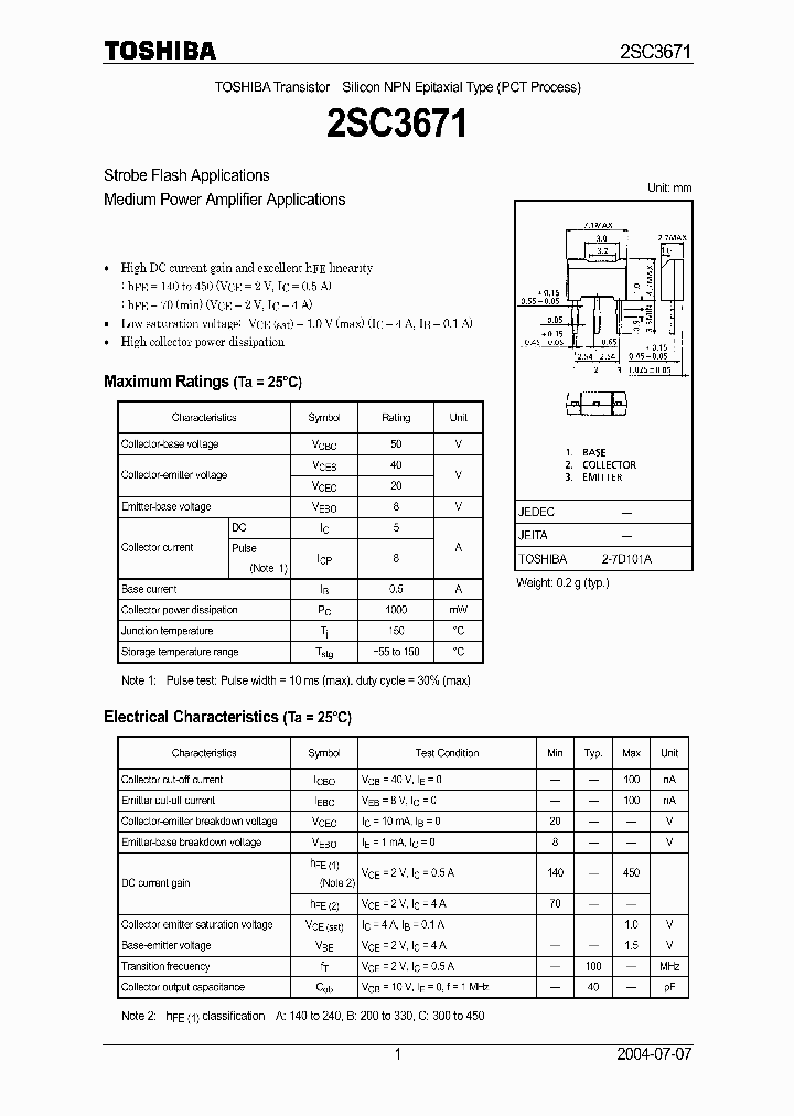 2SC3671_1899471.PDF Datasheet