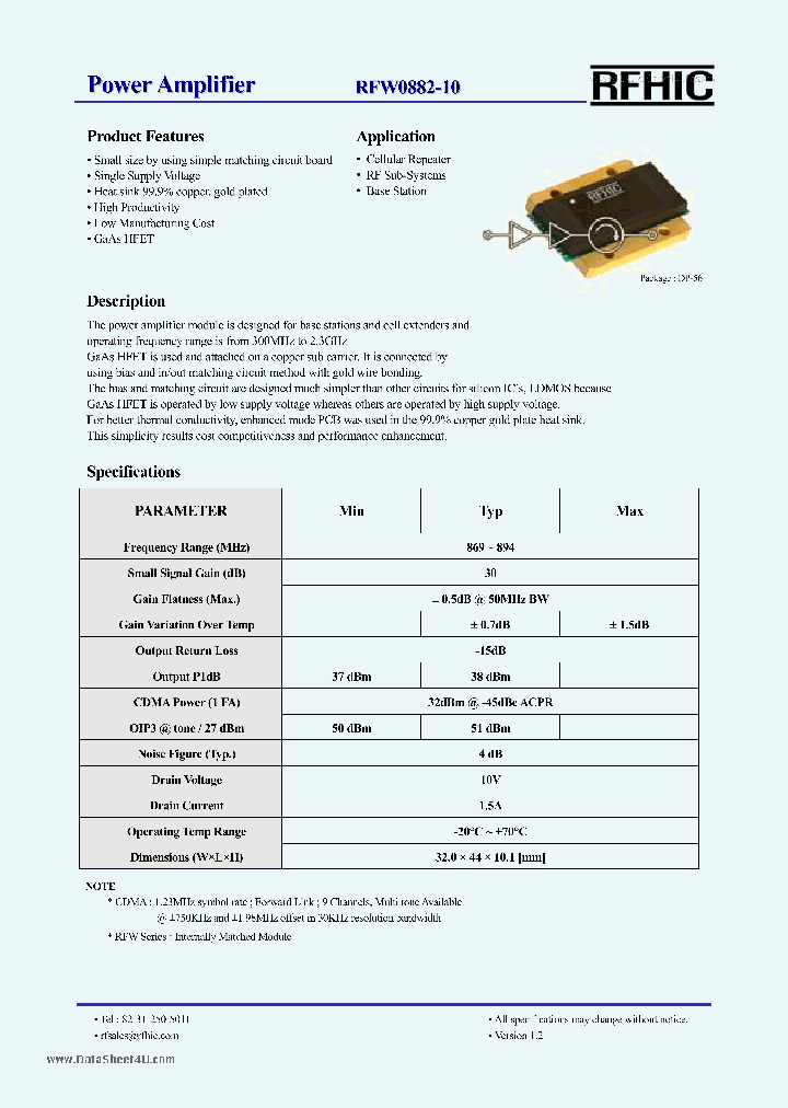 RFW0882-10_1914600.PDF Datasheet