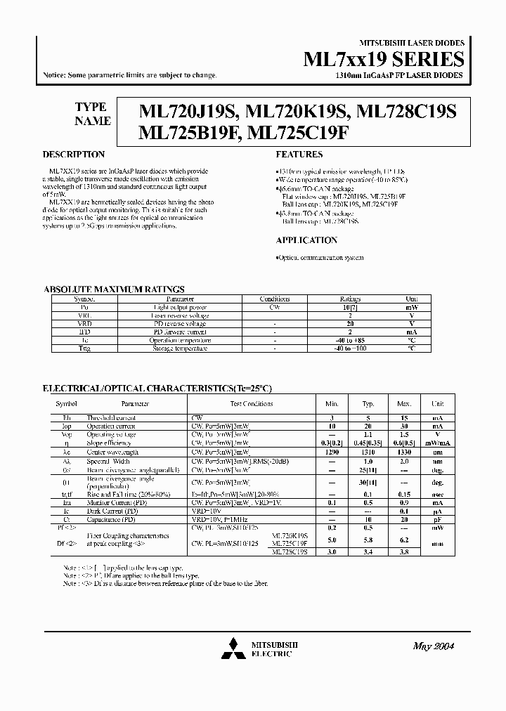 ML7XX19_1833742.PDF Datasheet