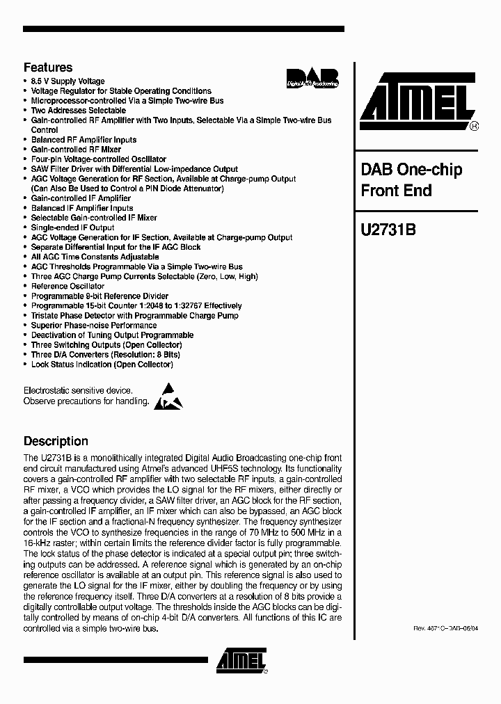 U2731B-NFNG1_1861125.PDF Datasheet