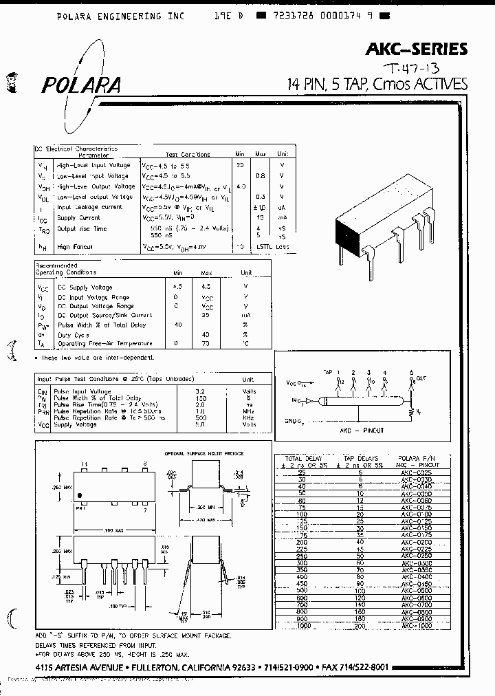 AKC0600S_1886364.PDF Datasheet