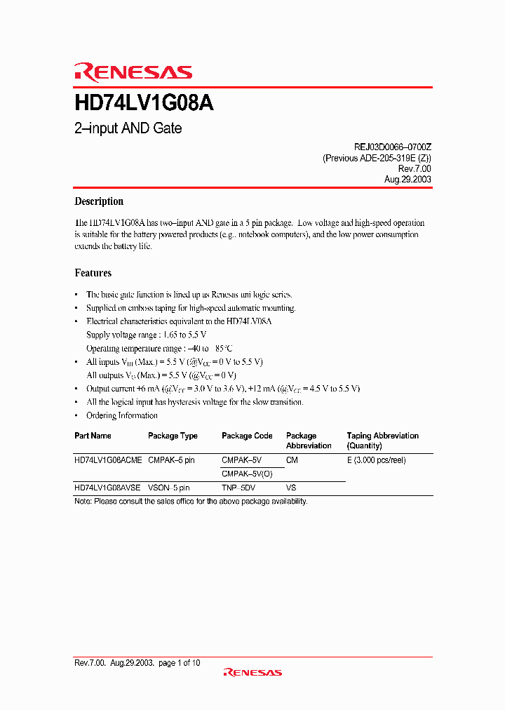 HD74LV1G08A_1951668.PDF Datasheet