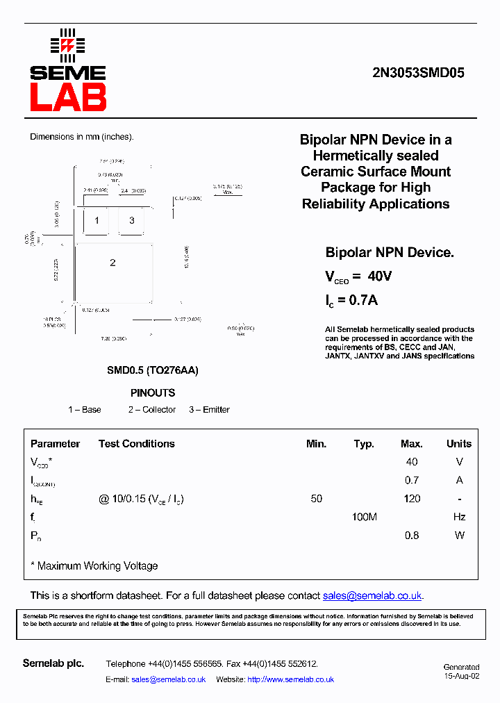 2N3053SMD05_1930100.PDF Datasheet