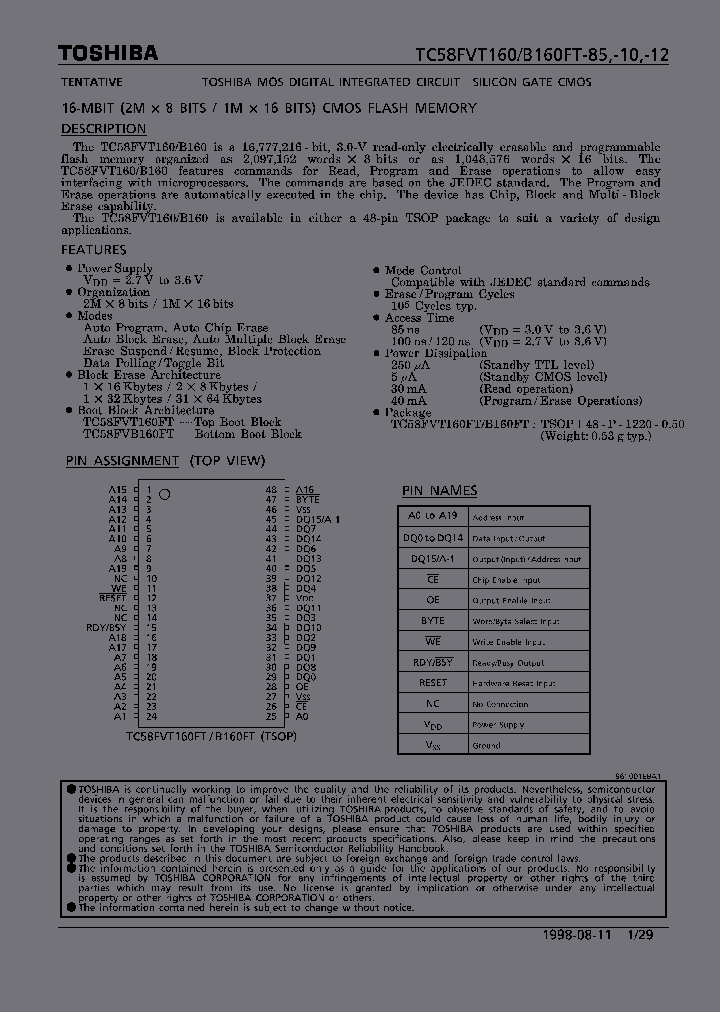 TC58FVB160FT-85_1934946.PDF Datasheet