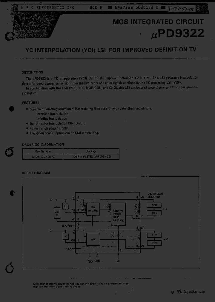 UPD9322GF3BA_1937353.PDF Datasheet