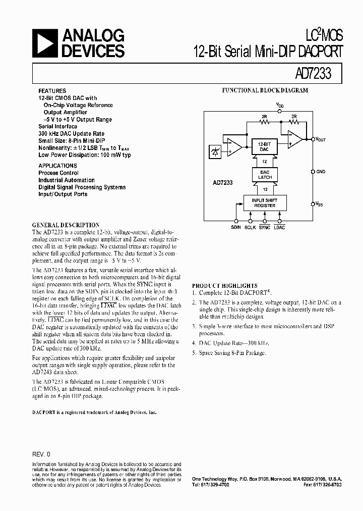 AD7233_1946105.PDF Datasheet