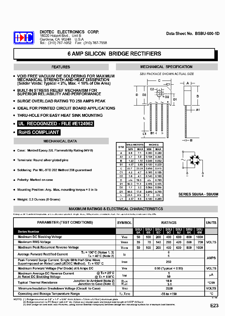 SBU6K_1948113.PDF Datasheet