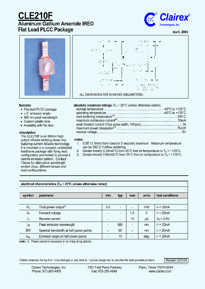 CLE210F_1962608.PDF Datasheet