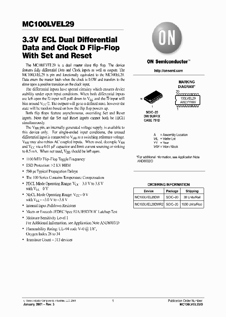 MC100LVEL29-D_1965883.PDF Datasheet