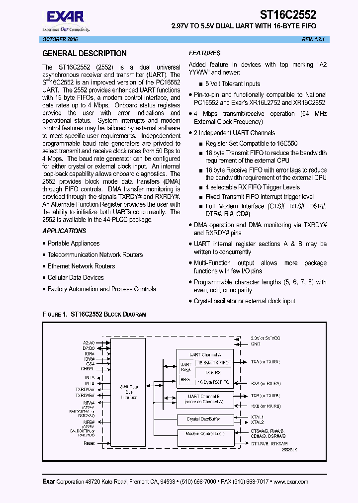 ST16C2552CJ-0A-EB_1961530.PDF Datasheet