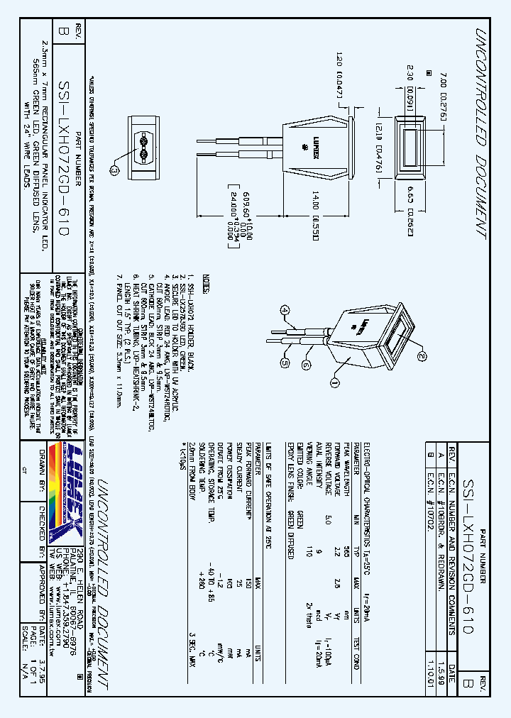 SSI-LXH072GD-610_1979938.PDF Datasheet