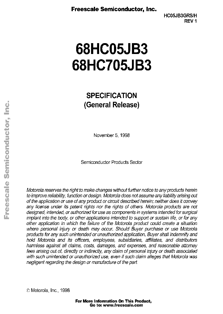 68HC705JB3_1984110.PDF Datasheet