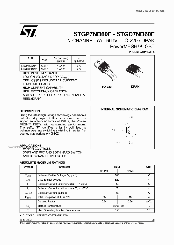 GP7NB60F_1985628.PDF Datasheet