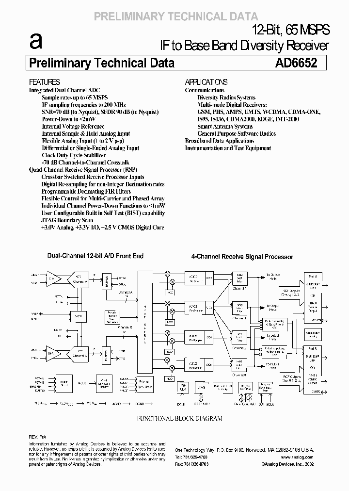 AD6652_1986089.PDF Datasheet