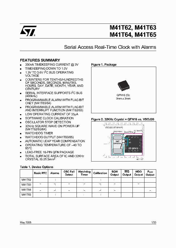 M41T63_1986872.PDF Datasheet