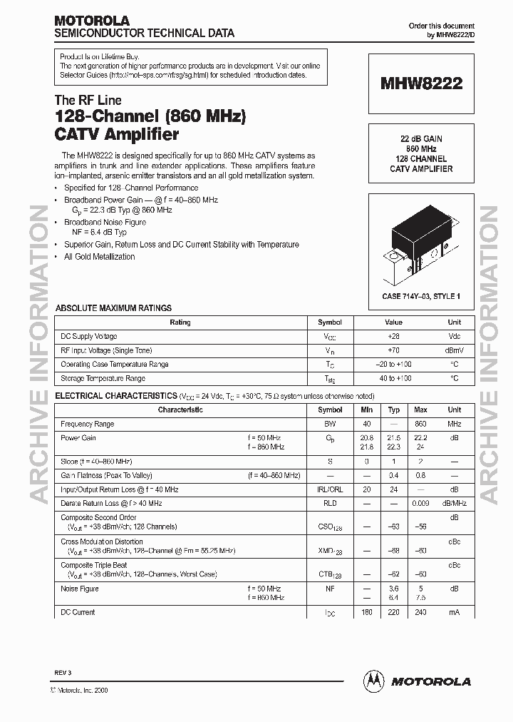 MHW8222D_1987419.PDF Datasheet