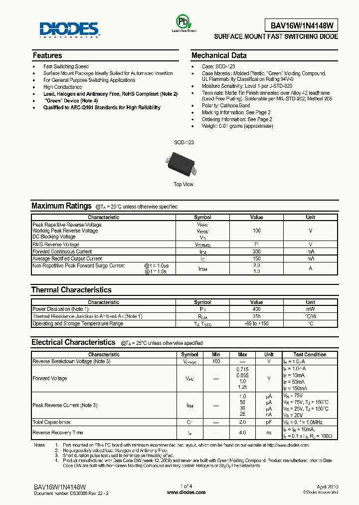 1N4148W-13_1997024.PDF Datasheet