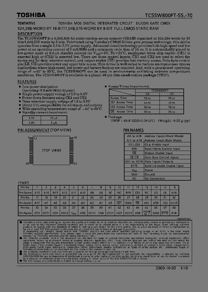 TC55W800FT-70_2000333.PDF Datasheet