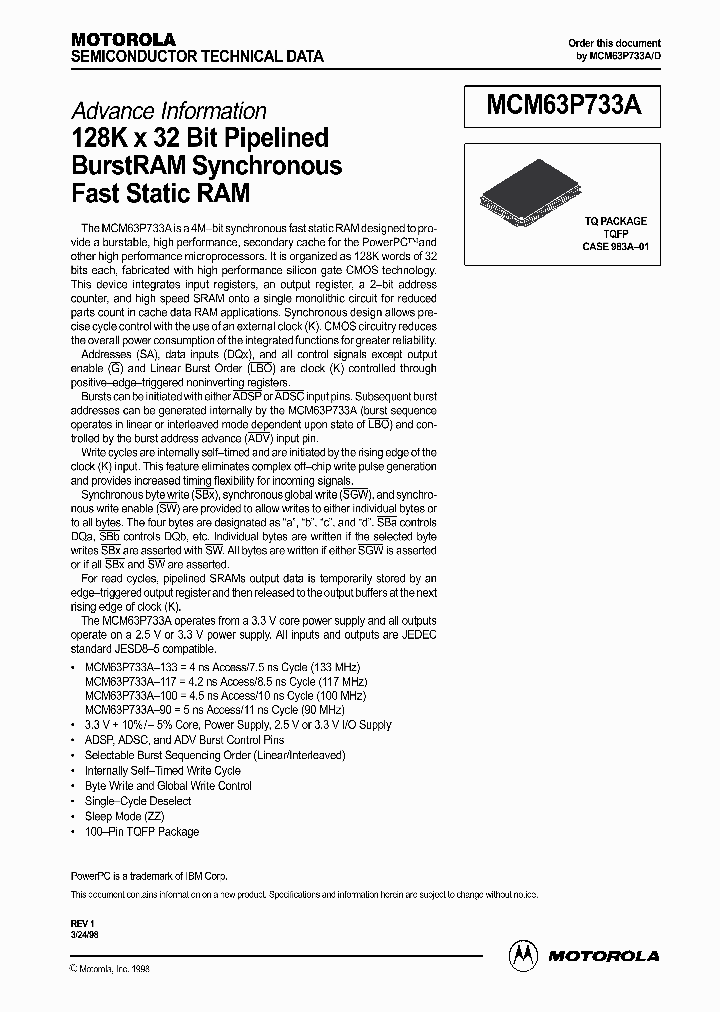 MCM63P733A_2017846.PDF Datasheet