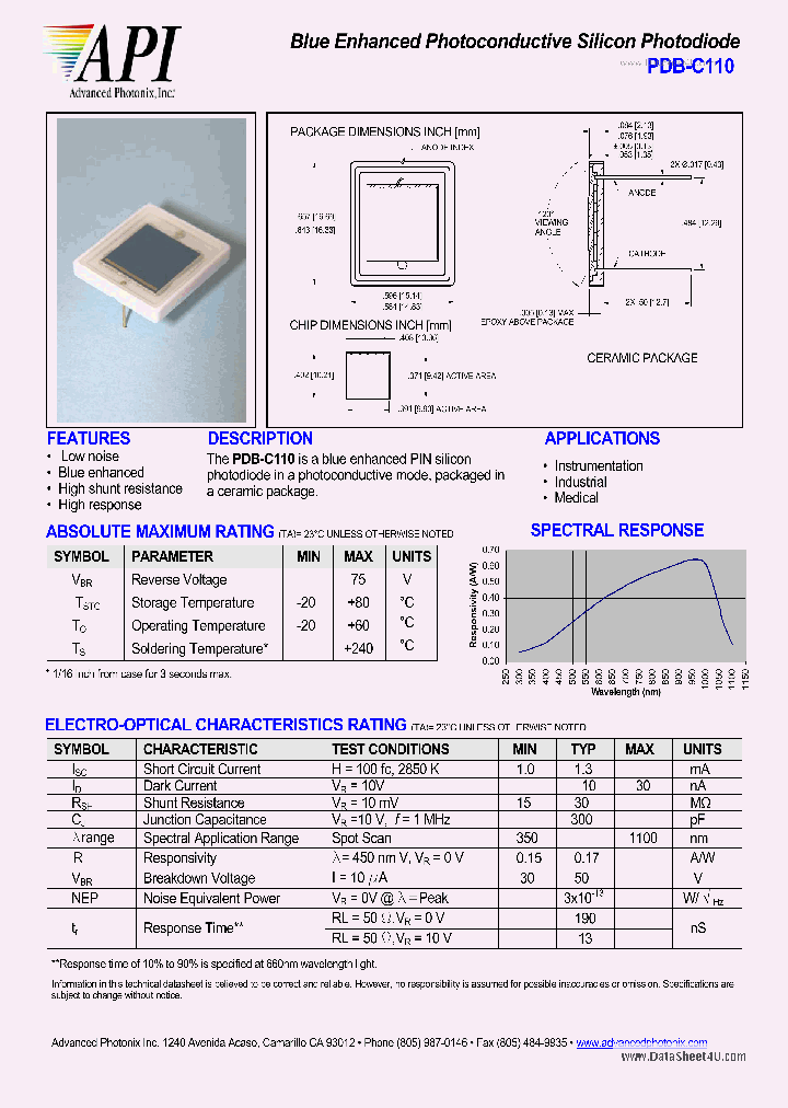 PDB-C110_2025900.PDF Datasheet