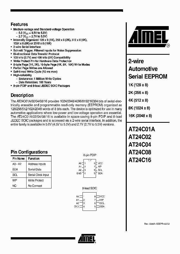 AT24C01A-10SA-27C_2032488.PDF Datasheet