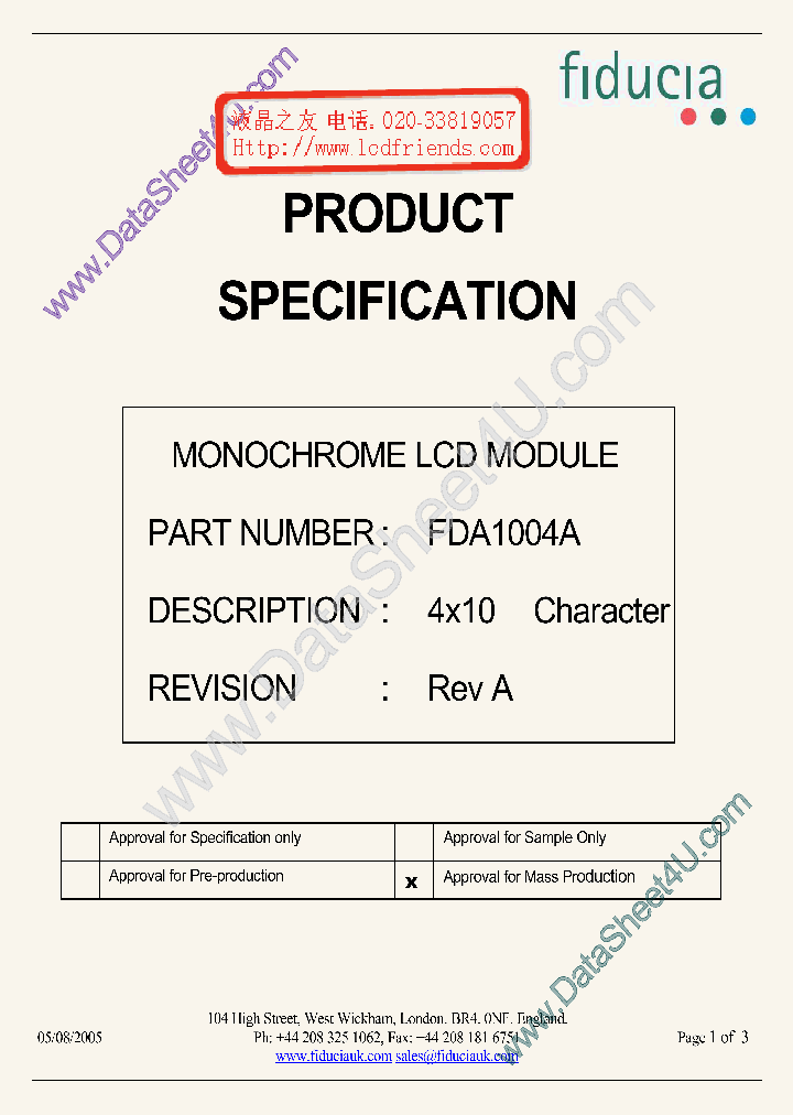 FDA1004A_2042462.PDF Datasheet