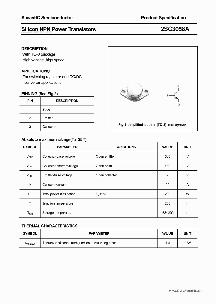 2SC3058A_2042700.PDF Datasheet