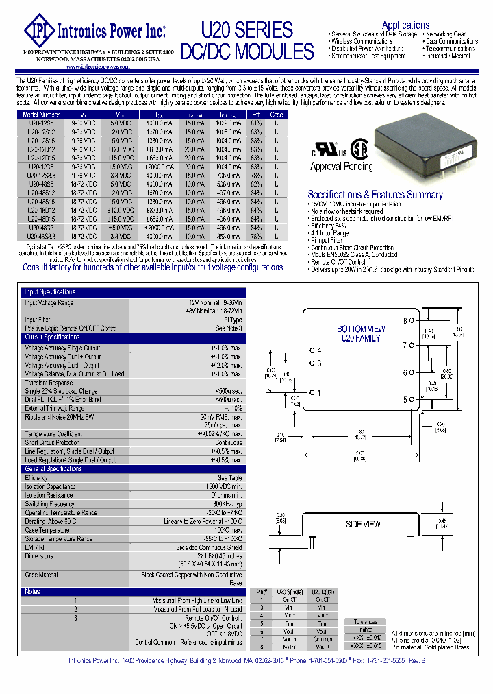 U20-48S33_2051479.PDF Datasheet
