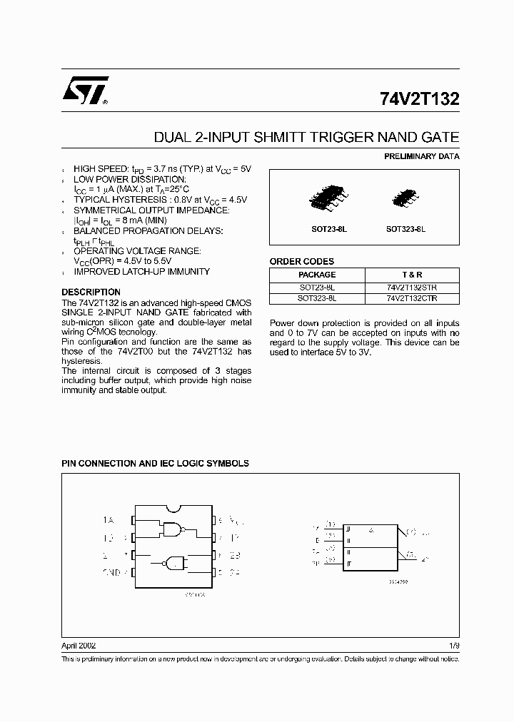 74V2T132CTR_2051841.PDF Datasheet