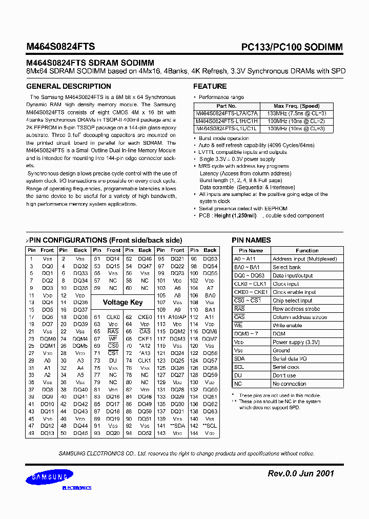 M464S0824FTS_2054016.PDF Datasheet