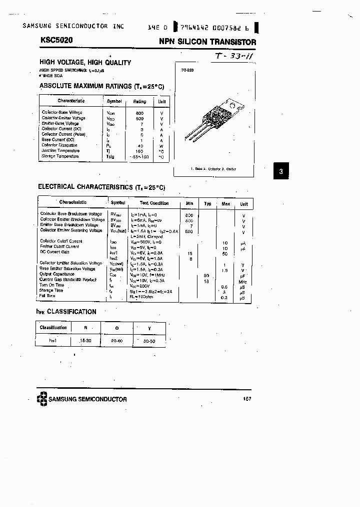 KSC5020_2060020.PDF Datasheet