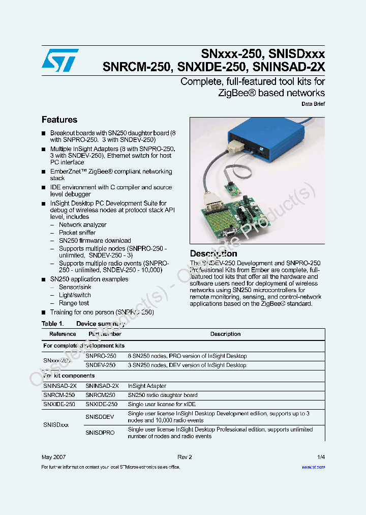 SNDEV-250_2065594.PDF Datasheet