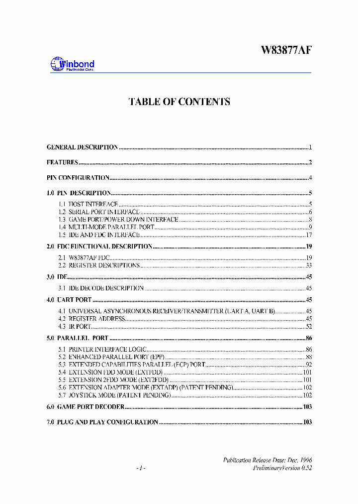 W83877AF_2067291.PDF Datasheet