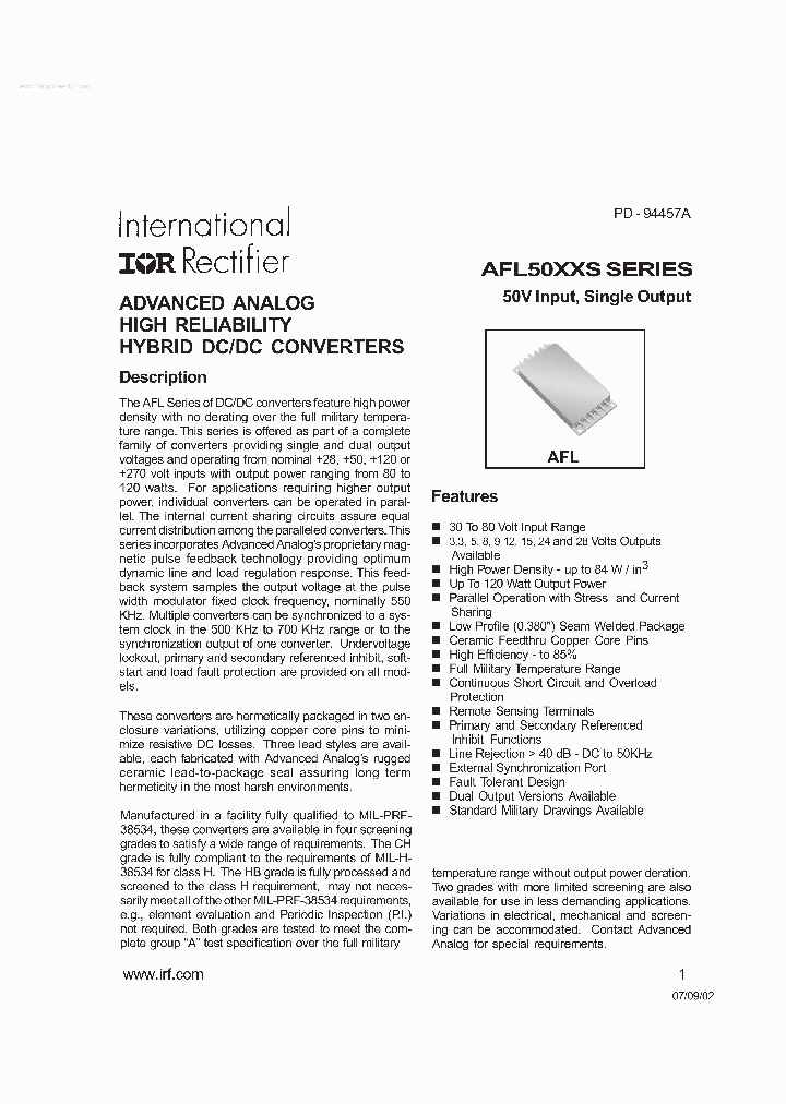 AFL50XXS_2071299.PDF Datasheet