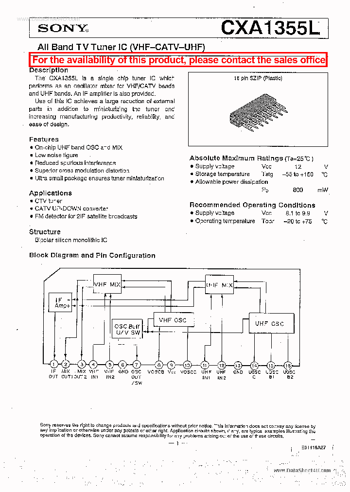 CXA1355L_2080580.PDF Datasheet