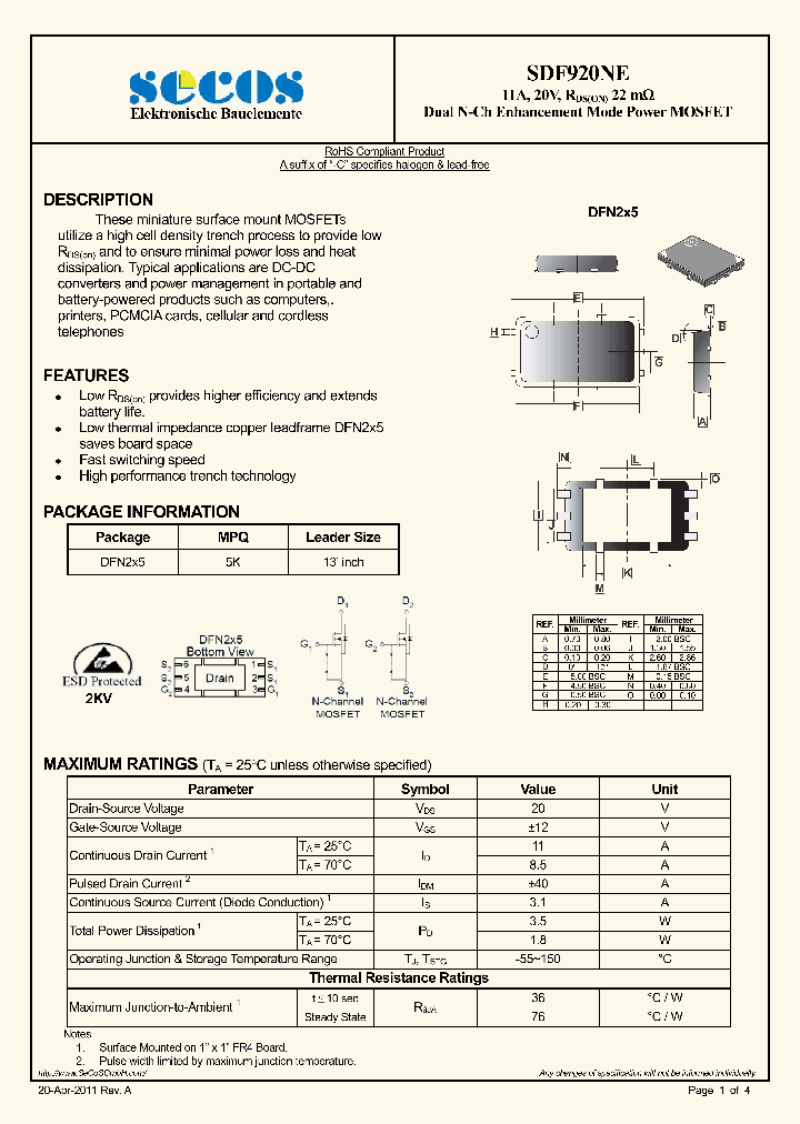 SDF920NE_2081662.PDF Datasheet