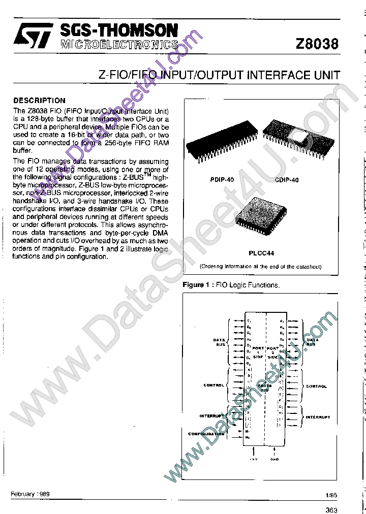 Z8038_2087062.PDF Datasheet