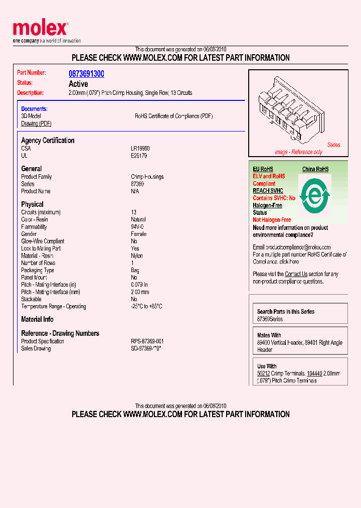 87369-1300_2088587.PDF Datasheet