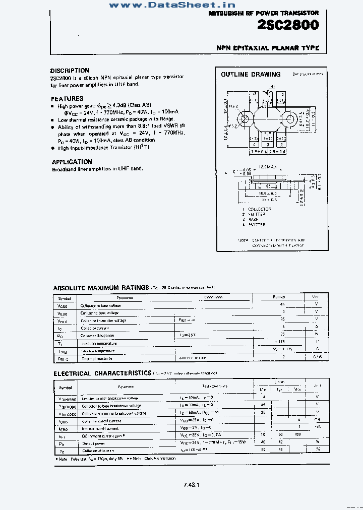 2SC2800_2088771.PDF Datasheet