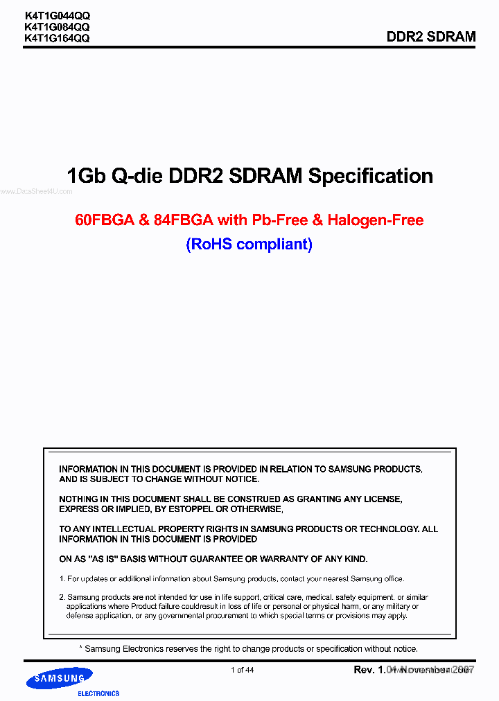 K4T1G084QQ_2091622.PDF Datasheet