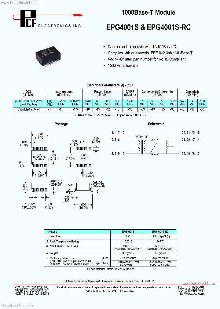 EPG4001S_2095048.PDF Datasheet