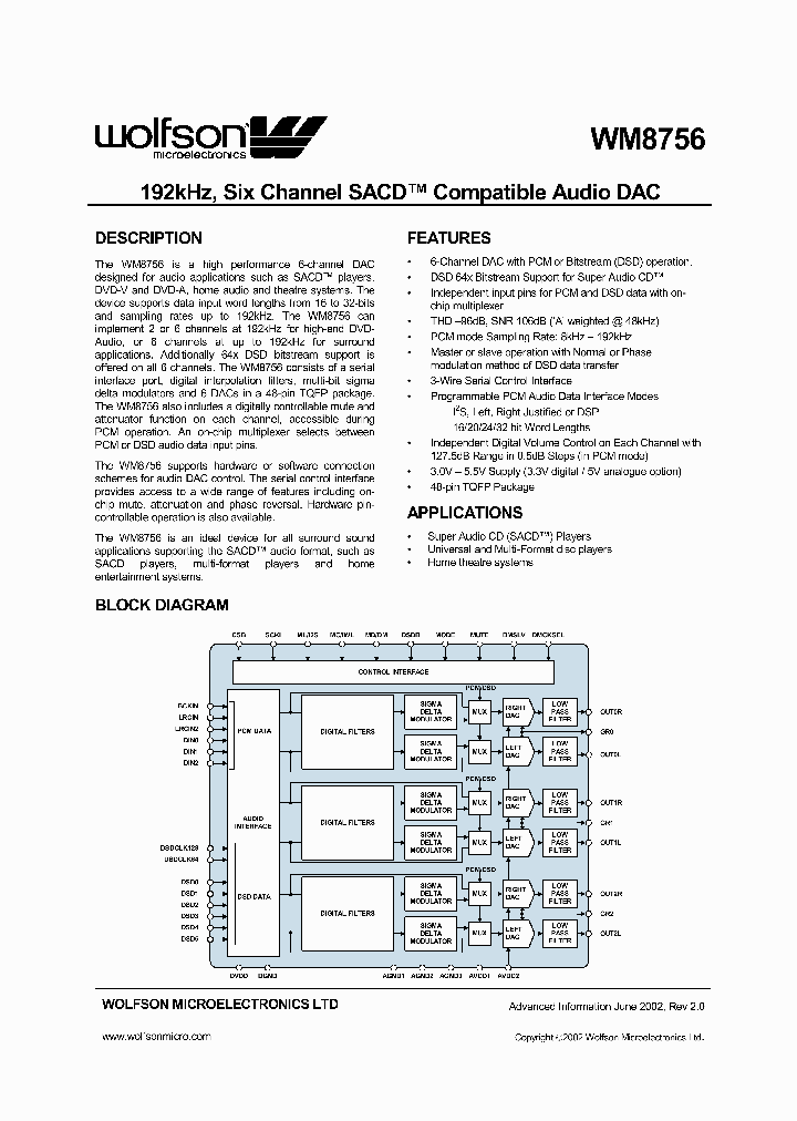 WM8756_2098269.PDF Datasheet