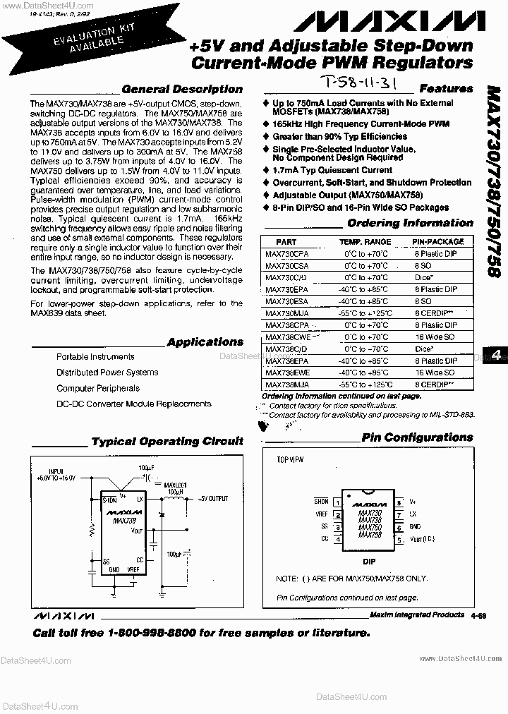 MAX730_2109279.PDF Datasheet