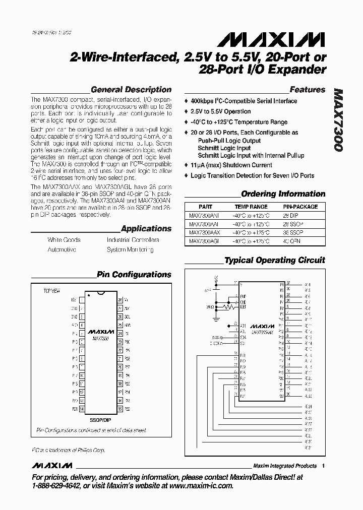 MAX7300_2109280.PDF Datasheet