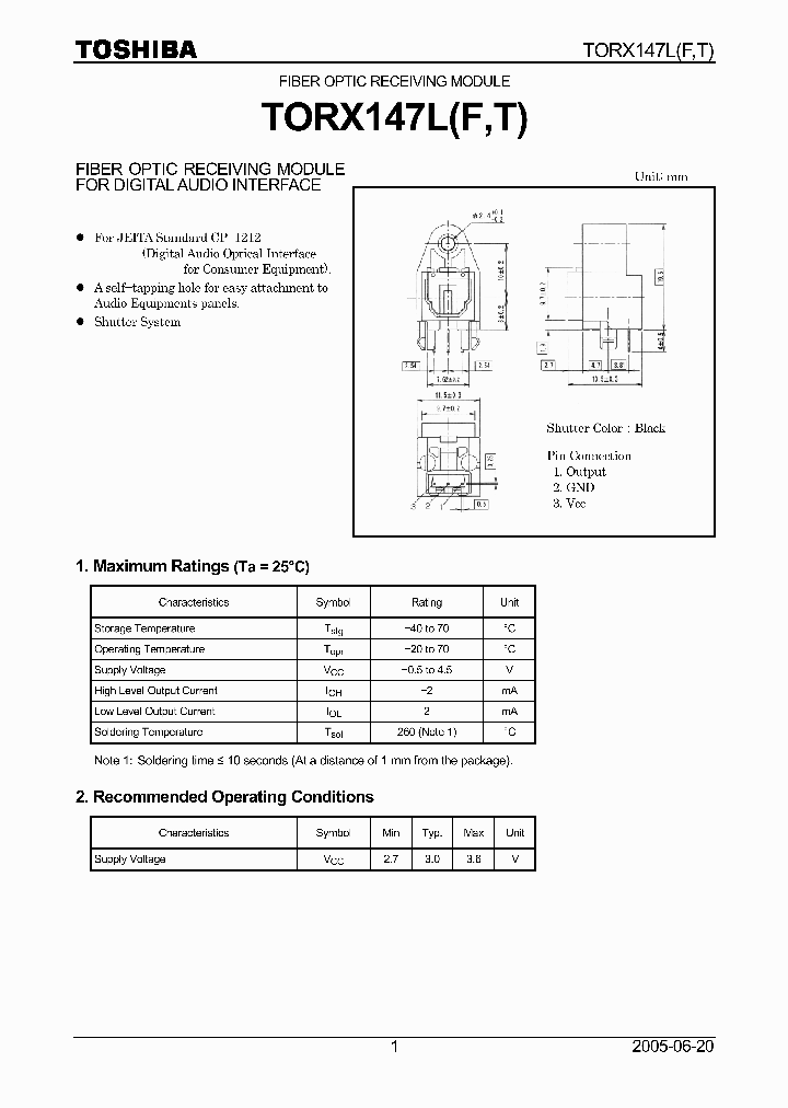 TORX147LFT_2113314.PDF Datasheet